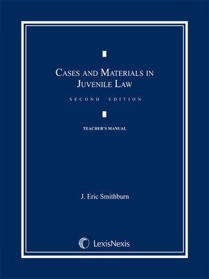 cover image of Cases and Materials in Juvenile Law
